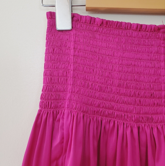 Natural Life Satin Daisy Wide Leg Shorts - Picture 5 of 14